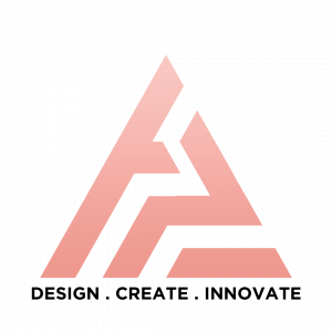 Triangle Logo with black text